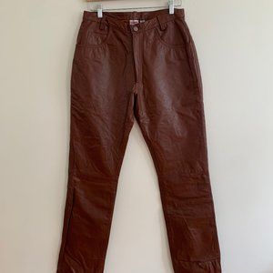 Wilson’s Brown Leather Pants